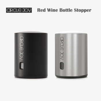 Originalus Ratas Džiaugsmo Smart Raudonojo Vyno Kamščiu, Nerūdijančio Plieno Vakuuminis Atminties Vyno Kamštis Vyno Kamščiai Mini Plug Vyno Kamštis