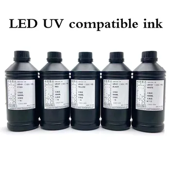 1000ML Butelis LED UV Rašalas Epson TX800 XP600 XP300 L800 L805 L1800 R290 R330 1390 1400 4800 4880 7800 7880 Rašalinis UV Spausdintuvas