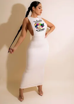 POFGD 2022 m. Vasarą Elegantiškas Ruožas Rankovių Spausdinti Seksualus Klubas Energingas Tvarstis Plisuotos Suknelė Elegantiškos Ponios Slim Suknelė