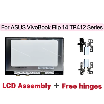 Nemokamai Vyriai LCD Touchscreen, Pakeitimas, montavimas ASUS VivoBook Apversti 14 TP412 TP412U TP412UA TP412FA TP412F