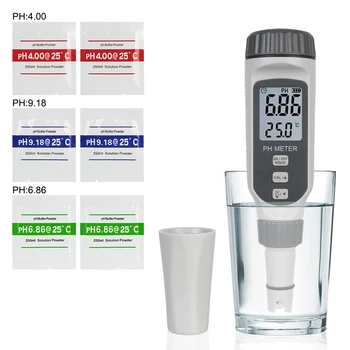 Rūgštingumo Matuoklis pH818 Profesinės pH Matuoklis Nešiojamų Pen Tipo Vandens Kokybės Matavimo Testeris pH818 Acidometer už Akvariumas