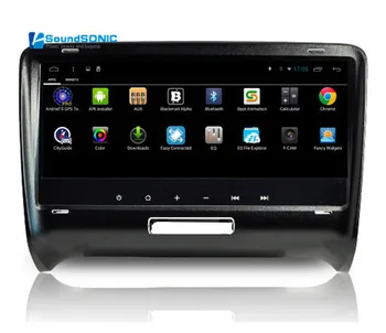 8.8 Colių Full Touch Ekranas Android 6.0 Car DVD GPS Specialusis už Audi TT MK2 2006-2014 su 