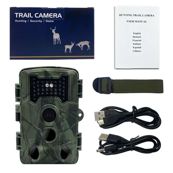 PR1000 Takas Kamera 36MP 1080P Vandeniui PIR Infraraudonųjų spindulių Medžioklės Kamerą Su Naktinio Matymo Gyvūnijos Cam Priežiūros Stebėjimo Camer