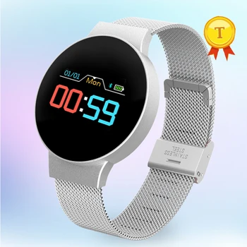 Smart žiūrėti su spalvų ekrano, kaip geriausia dovana moterims laikrodis pagalbą 24 valandas nuolatinė širdies ritmo monitorius 
