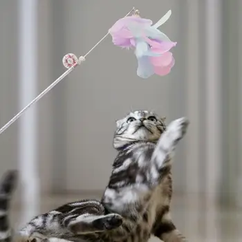 Kačiukas Kibinimas Žaislas Funny Cat, Žaisti Žaislas Augintiniui Žaislas Mokymo Bell Interaktyvus Žaislas Katytė Patalpų Katės Kačiukas