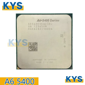 AMD A6 5400k A6-5400K A6 5400 PROCESORIAUS 3.6 GHz 65W FM2 lizdą, dual-core CPU desktop procesorius AD540KOKA23HJ