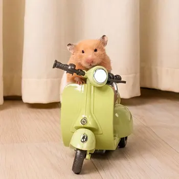 Žiurkėno Papūga Žaislas Mažų Gyvūnėlių Interaktyvus Puikus Apšvietimas ir Garso Efektai, Pet Varomas Pasinaudoti Automobilių Protingas Pet products