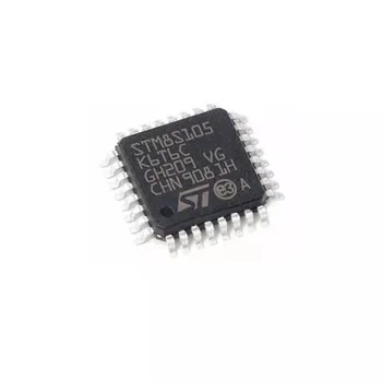 naują lustą, STM8S105K6T6C STM8S105 LQFP32 8 bitų mikrovaldiklis 10vnt/daug
