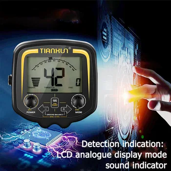 NAUJAS TX-850 LCD Ekranas Valdymo Blokas, skirtas Profesinės Požeminis Metalo Detektorius Scanner 