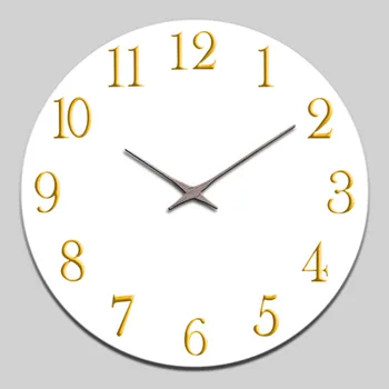 Silent Ne-Tiksi Sieniniai Laikrodžiai Modernus Gyvenamasis Kambarys, Virtuvė, Apvalių Sienų Dekoras 10inch Europos Stiliaus Numberal Paprasta Kvarcinis Laikrodis