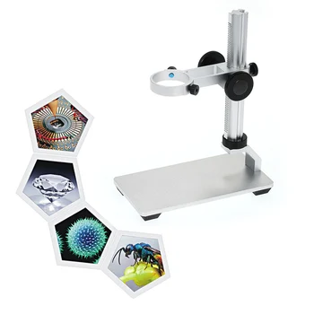 KKmoon G600 Aliuminio Lydinio Stovas Laikiklis Laikiklis Kėlimo Paramos Skaitmeninio Mikroskopo USB Mikroskopai