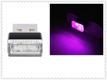 Mini automobilių interjero USB LED šviesos atmosfera Dekoratyvinis auto dalys, Infiniti FX35 Esmė EX37 G37 FX50 FX37