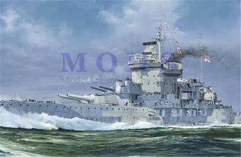 trimitininkas masto laivo 1/700 05795 HMS Warspite 1942 asamblėjos modelis rinkiniai masto laivo modle pastato masto mūšis laivas