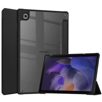 Dangtelis Skirtas Samsung Galaxy Tab A8 10 5 SM-X200 X205 Atveju 2022 Planšetinio kompiuterio dėklas Su Auto Pabusti Miego Apsauginį kiautą Trifold Stendas