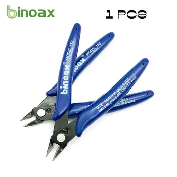 BINOAX 1pcs Praktinių Elektros Laidus Kabelio Žirklės Pjovimo Pusėje metalo žirklės Flush Rankiniai Įrankiai, Replės #ND00337#