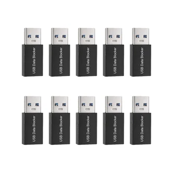 10vnt USB Blokatoriai Duomenų Sinchronizavimo Blokatoriai USB Jungtis Nuo Keltuvo Adapteriai Blokavimo Duomenų Sinchronizacija