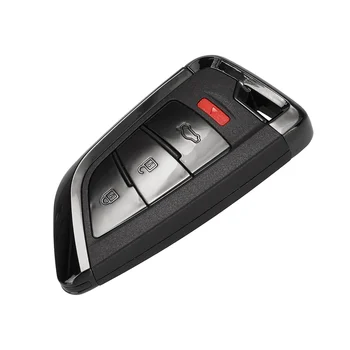 Už Xhorse XSKF21EN Universalus Smart Artumo Nuotolinio Rakto 4 Mygtuką Peilis Stiliaus Fob už VVDI pagrindinė Priemonė (Juodos spalvos)