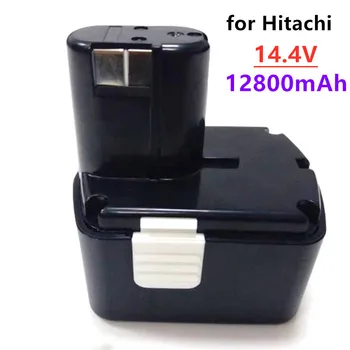 Naujas Įkraunamas elektrinis Įrankis, Hitachi 14.4 V 12800mAh Baterija NI-CD DS14DVF3 EB1414S EB1412S EB1414 EB1414L CJ14DL DH14D
