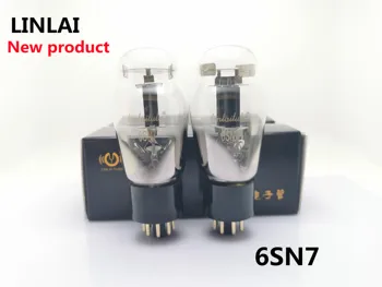 6SN7 Naujas produktas LINLAI 6SN7 vamzdis tiesiai kartos 6H8C/6N8P/CV181/5692 vamzdis originalus bandymas porą