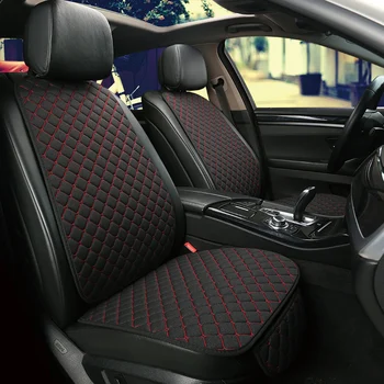 1-2 sėdynės Lino Automobilių Sėdynės Padengti pagalvėlė tinka 99% auto keturi sezonas universalus patogus ir kvėpuojantis priedai