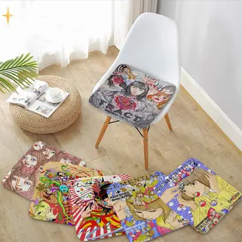 Shintaro Kago Dekoratyvinis Sėdynės Pagalvėlės, Biuro, Valgomojo Kėdė Trinkelėmis Sponge Sofos, Kilimėlio, Neslidžia Sofos Pagalvėlių