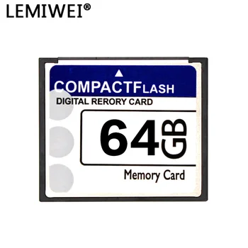 Lemiwei 64GB CF Kortelė 32GB Atminties Kortelės 10 Klasė 16GB Compact Flash Kortelė 256MB 512MB 1GB 2GB 4GB 8GB C10 Realias galimybes
