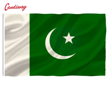 90 x 150cm Pakistano vėliavos Banner Kabo valstybinė vėliava Pakistano Namų Puošybai šaligatvio NN078