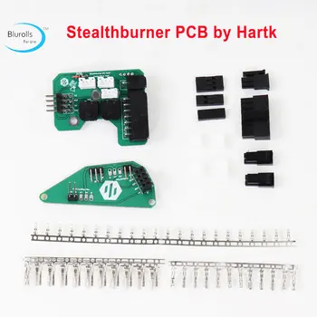 Blurolls SB Stealthburner Toolhead PCB Sukurta Hartk už Varnas 2.4 Trident Switchwire 3d spausdintuvas Prilituotos ir Unsoldered
