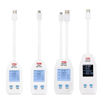 USB elektros Energijos Skaitiklis Testeris Digital Voltmeter Ammeter Multimetras USB Power Metras Bandymų