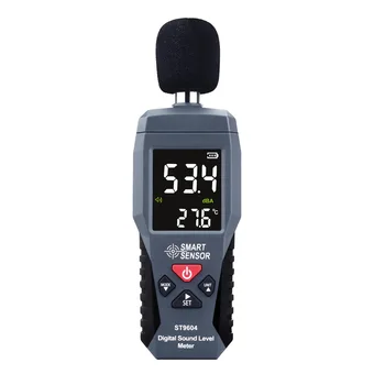 Skaitmeninis Garso Lygis Triukšmo Matuoklis Matavimo 30-130dB dB Decibelų Garso Detektorius Testeris Diagnostinės ST9604