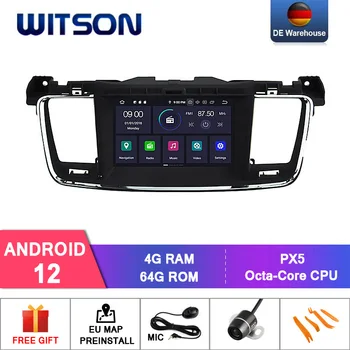 WITSON Android 12 Transporto priemonės DVD GPS PEUGEOT 508 JBL Automobilio Multimedijos Grotuvas Stereo Auto Garso GPS Navigacijos DVD Video Carplay